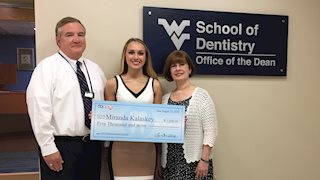 National foundation chooses WVU dental student for scholarship