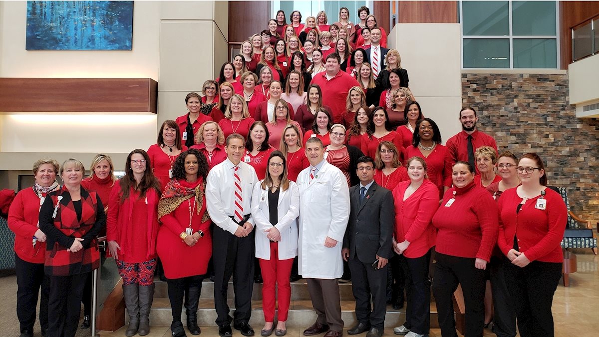 National Wear Red Day School of Medicine West Virginia University