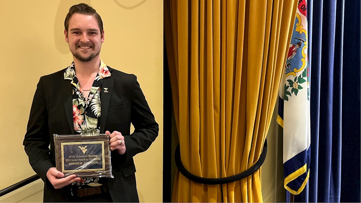 Nursing student selected as one of WVU's 2023 Outstanding Seniors