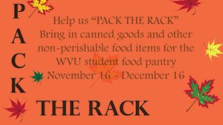 Pack The Rack: Health Sciences Center collecting food for students in need