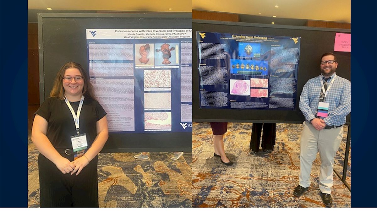 Pathologists' assistant students represent WVU at national conference 