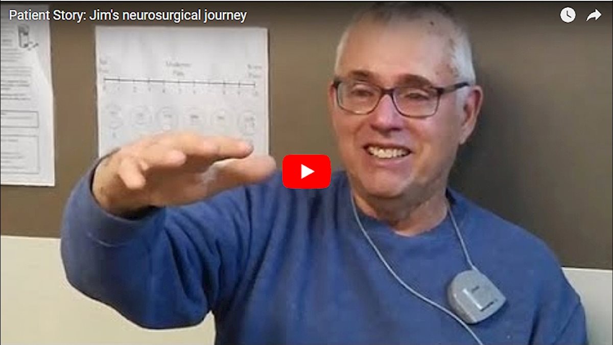 Patient story: Jim Hudson's neurosurgical journey