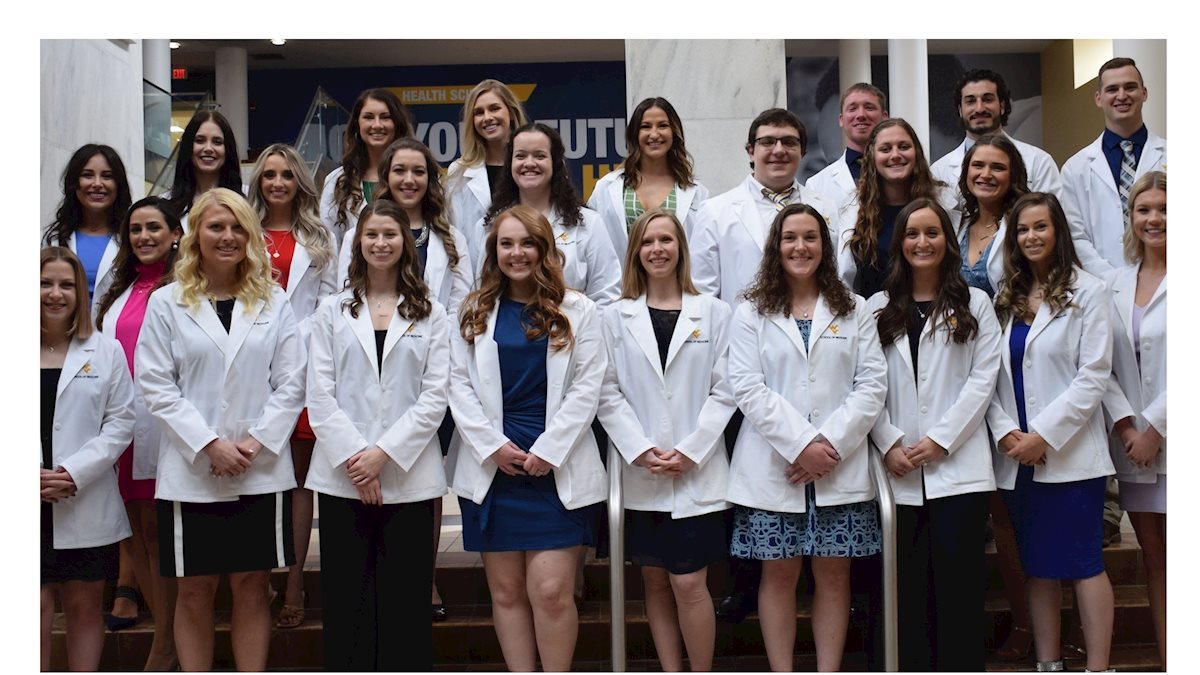 Physician Assistant Studies Class of 2023 participate in white coat
