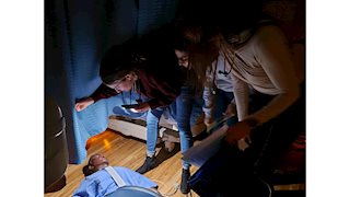 Preparing for the Worst: Keyser Campus senior nursing students complete disaster simulation