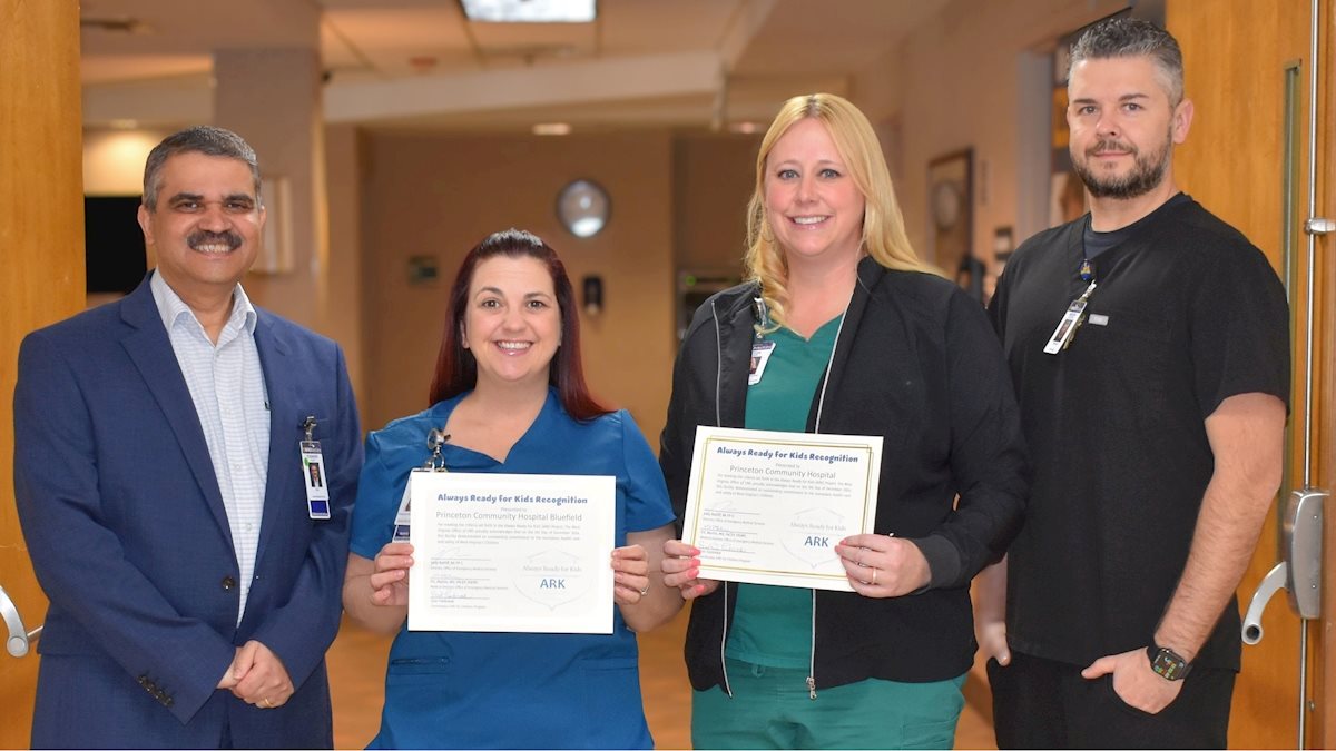 Princeton Community Hospital Earns Recognition for Pediatric Emergency Preparedness