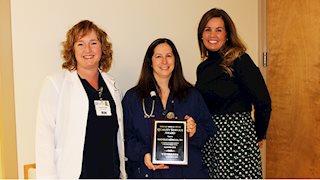 Quality service award recipient announced at Berkeley Medical Center