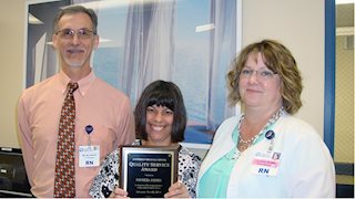 Quality service award recipient named at Jefferson Medical Center