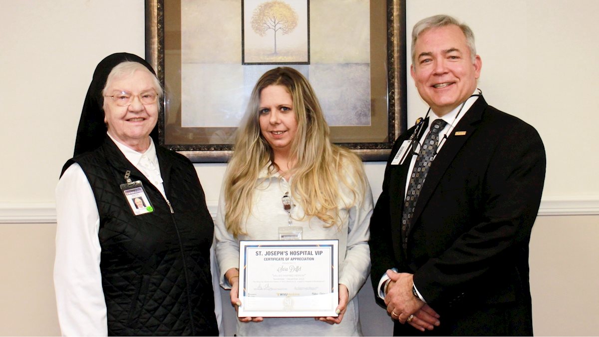 Sara Deffet named Values Inspired Person