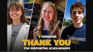 Scholarships empower WVU students to gain experience, explore opportunities