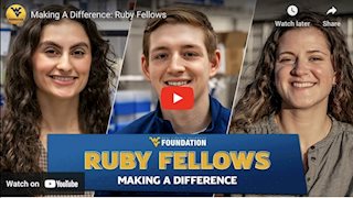 Science for a better world: Private support aids Ruby Scholars in chasing research dreams