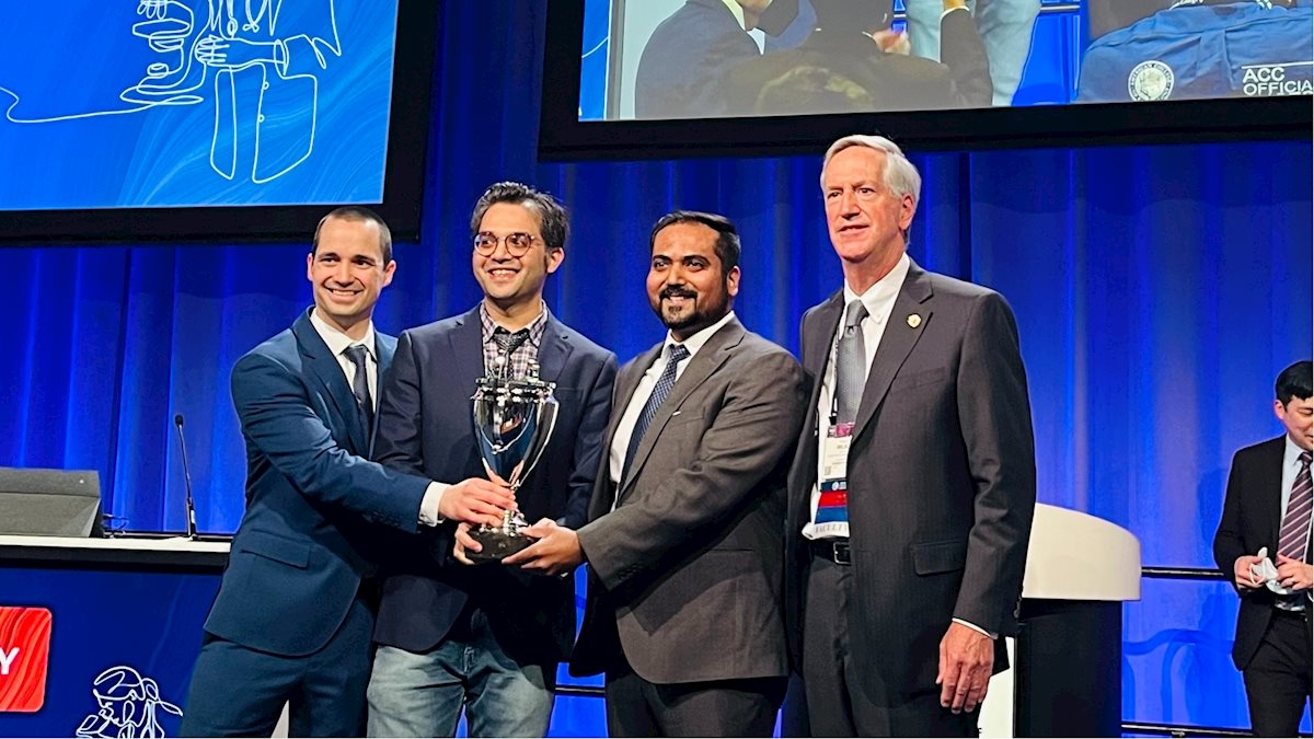 Section of Cardiology fellows win American College of Cardiology FIT Jeopardy competition 
