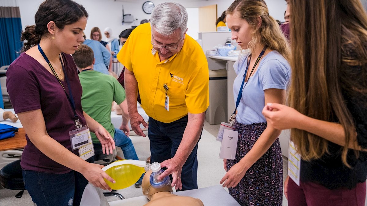Service to others propels WVU simulation educator’s career