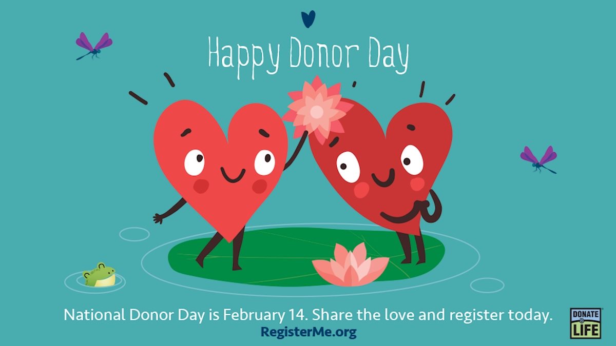 Share the love and register as an organ donor Addiction West