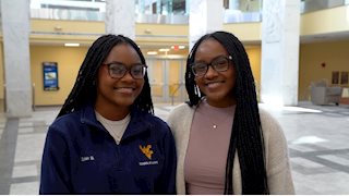 Side by Side: WVU nursing twins reflect on family, purpose and the path to midwifery
