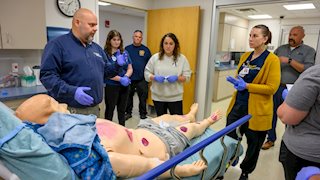 Special effects training at WVU Health Sciences supports emergency preparedness