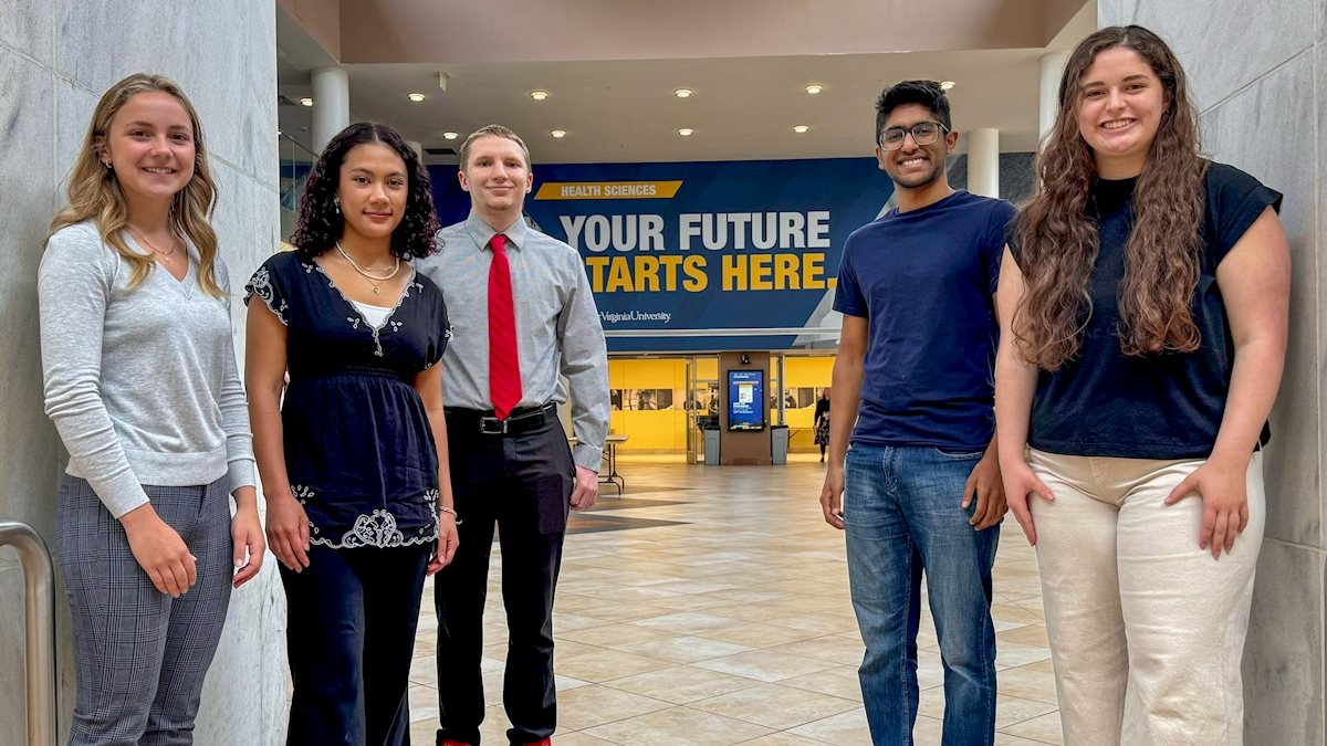 Student interns participate in WVU Cancer Institute summer research program