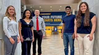 Student interns participate in WVU Cancer Institute summer research program