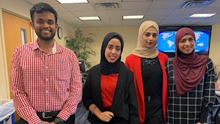 Student pharmacists visiting from Oman share WV experience