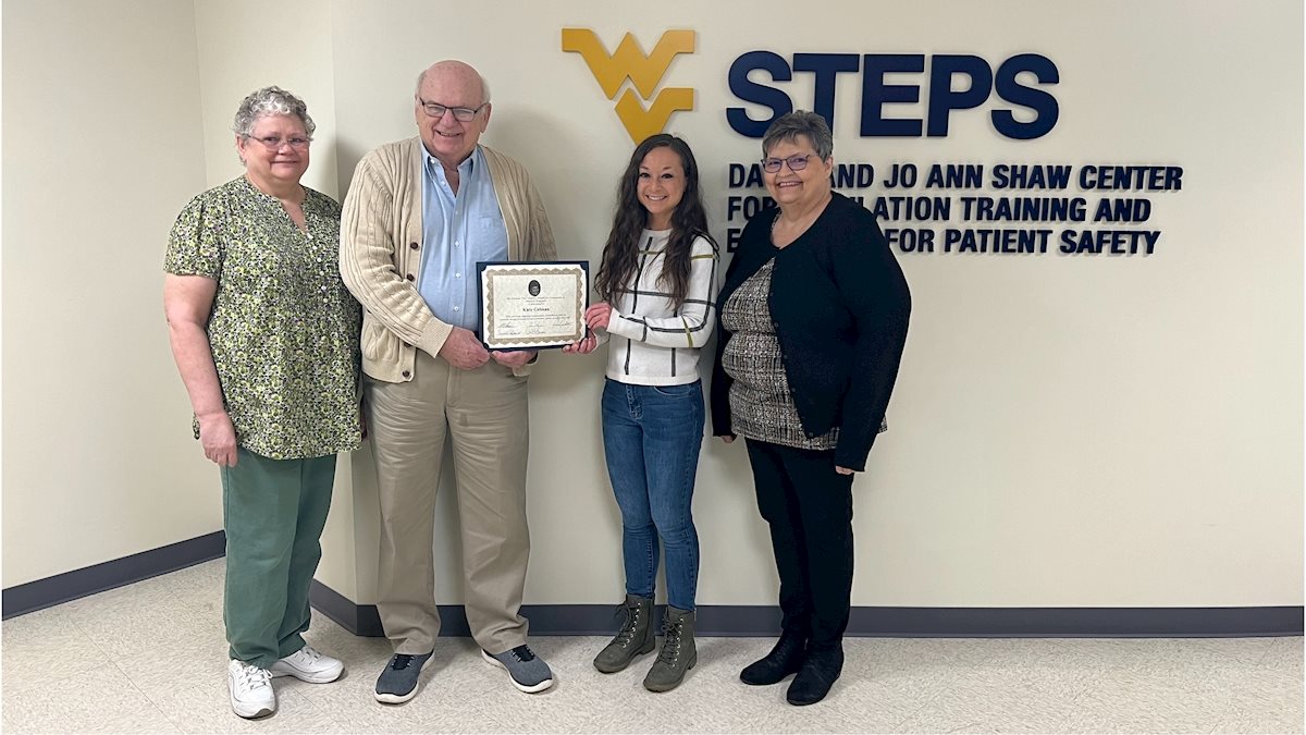 Student recognized with WVU School of Medicine Patricia Fedeles Award
