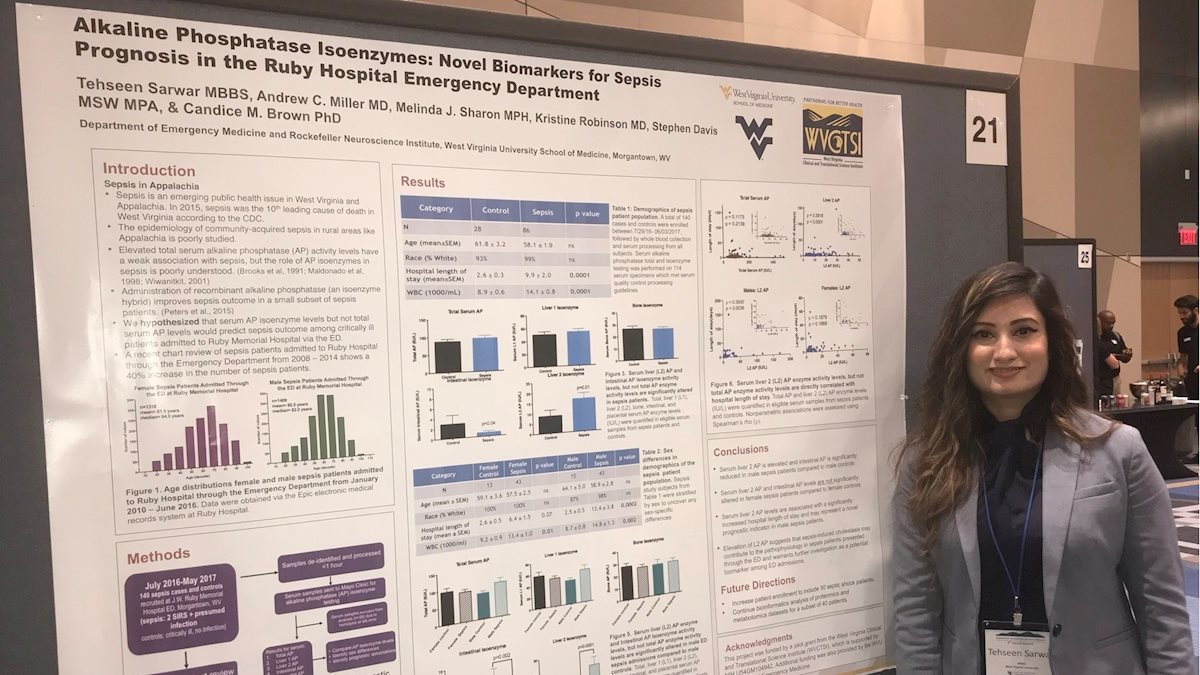 Tehseen Sarwar & her team win Faculty Poster Presentation