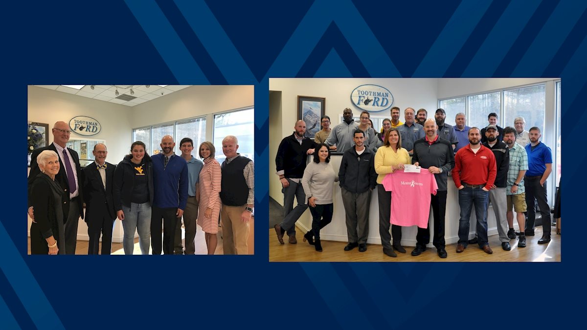 Toothman Ford donation supports WVU Medicine Children’s, WVU Cancer Institute