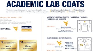 WVU Trademark Licensing updates academic lab coat standards