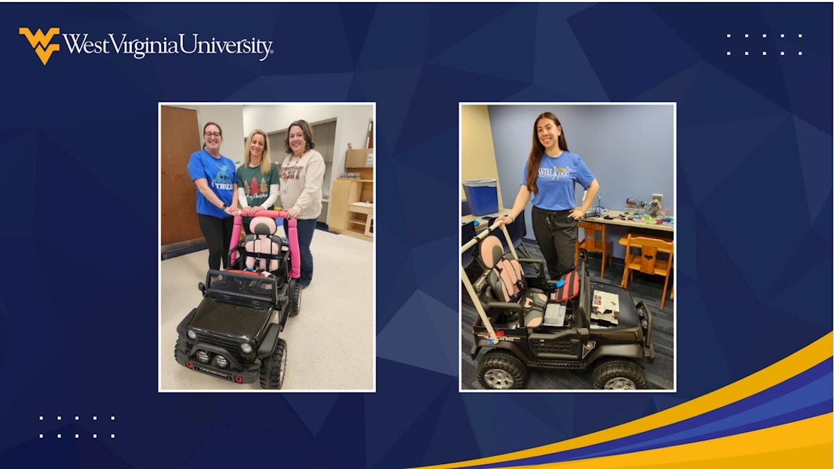 University Motors sponsors WVU Go Baby Go Car