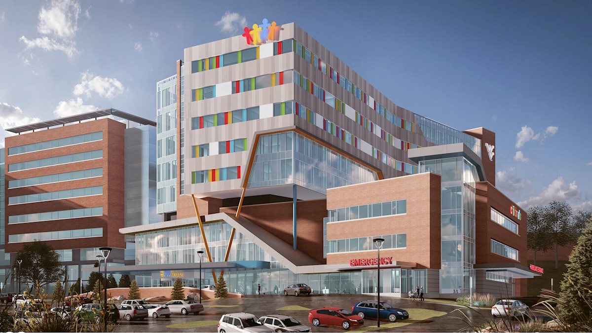 View virtual tour of WVU Medicine Children’s Hospital and women’s pavilion