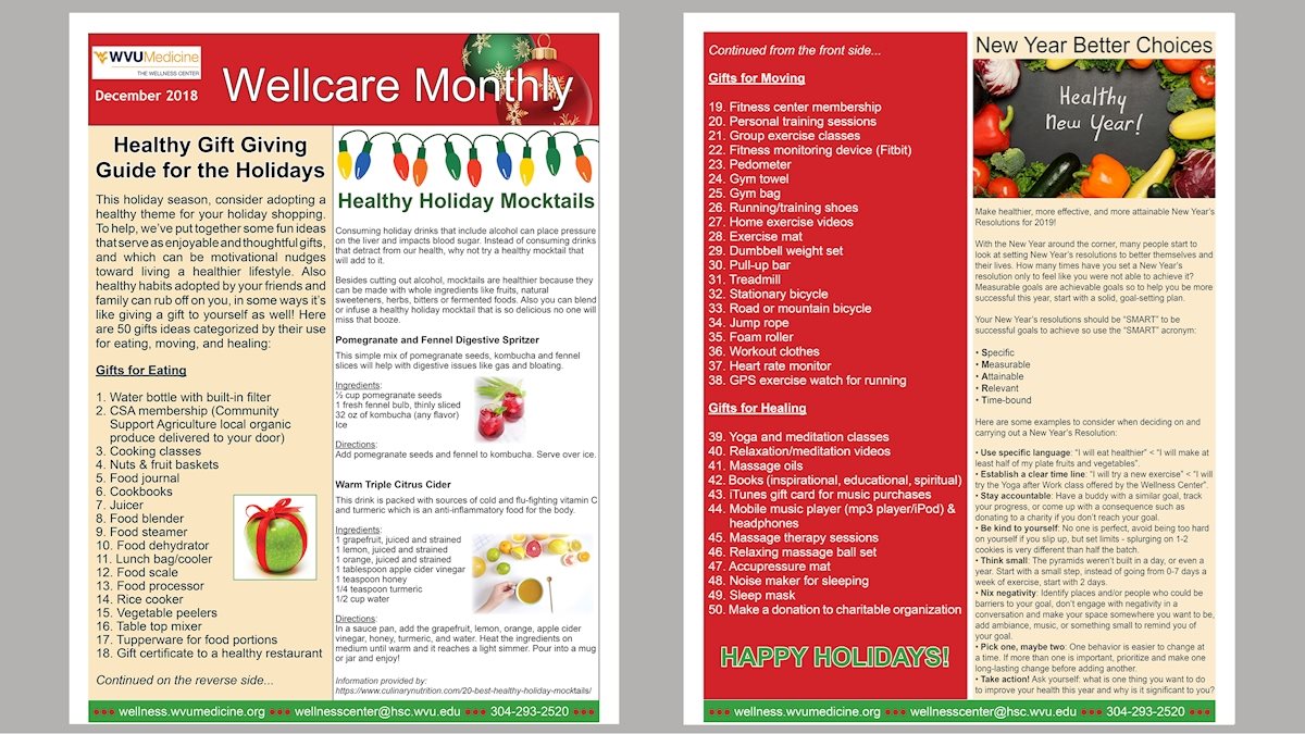 Wellcare Monthly December 2018 Edition