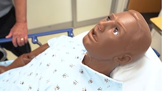 WV STEPS features diverse manikin, standardized patients for students to gain experience working with diverse populations 