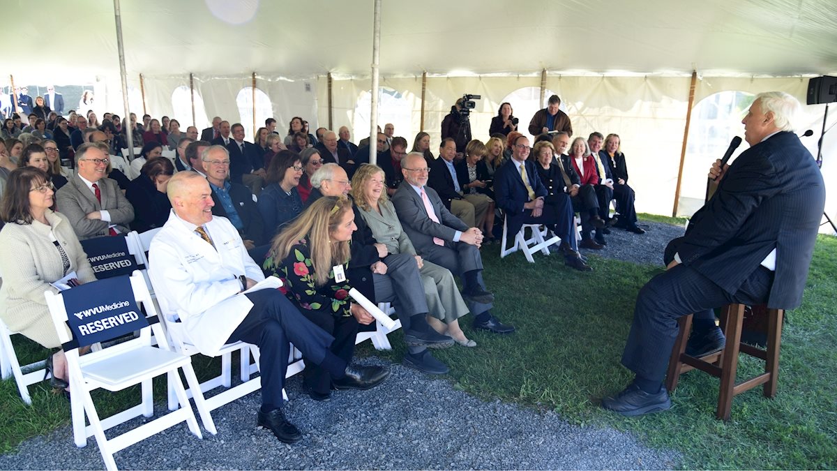 WVU Cancer Institute holds dedication for redesigned facility