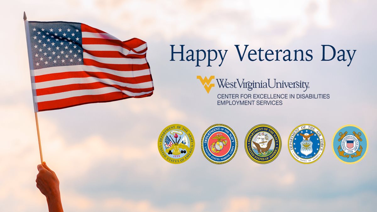 WVU CED Employment Services Veterans Day Worker Spotlight