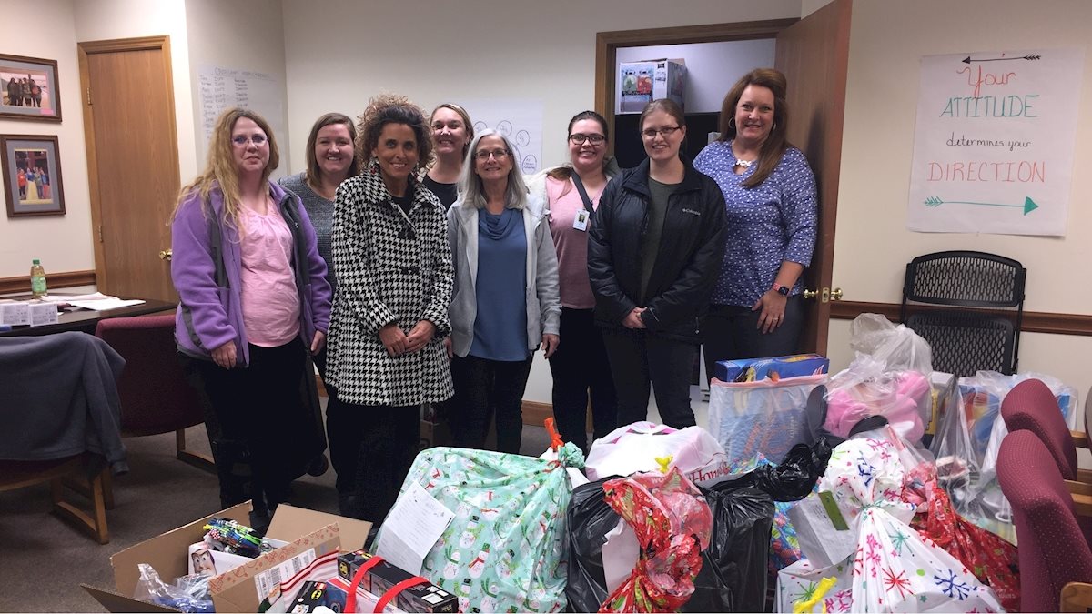 WVU Charleston Campus Sponsors Gifts for Foster Children