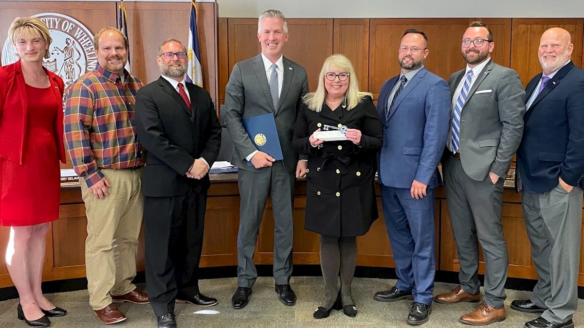 WVU dental hygiene professor granted keys to city, prepares for
