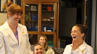 WVU dental hygiene students design winning clinic invention