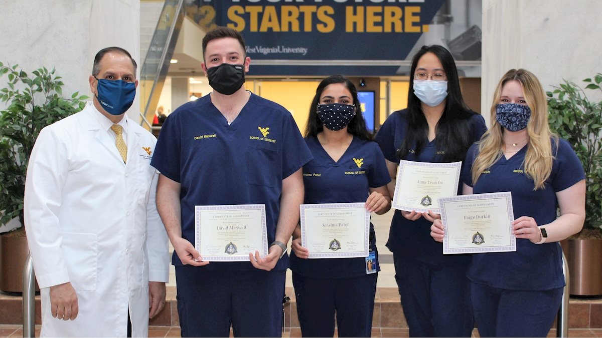 WVU dental school research studies impact of COVID on student well-being