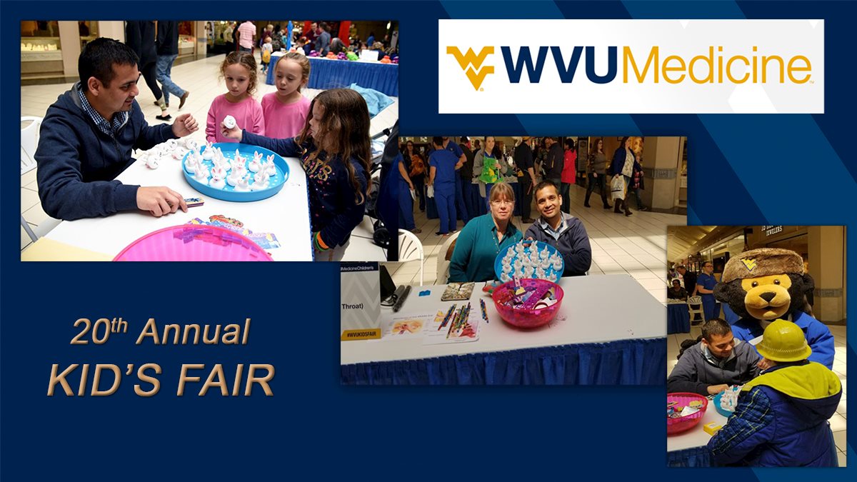 WVU Department of Otolaryngology Participates in WVU Medicine Kid's Fair