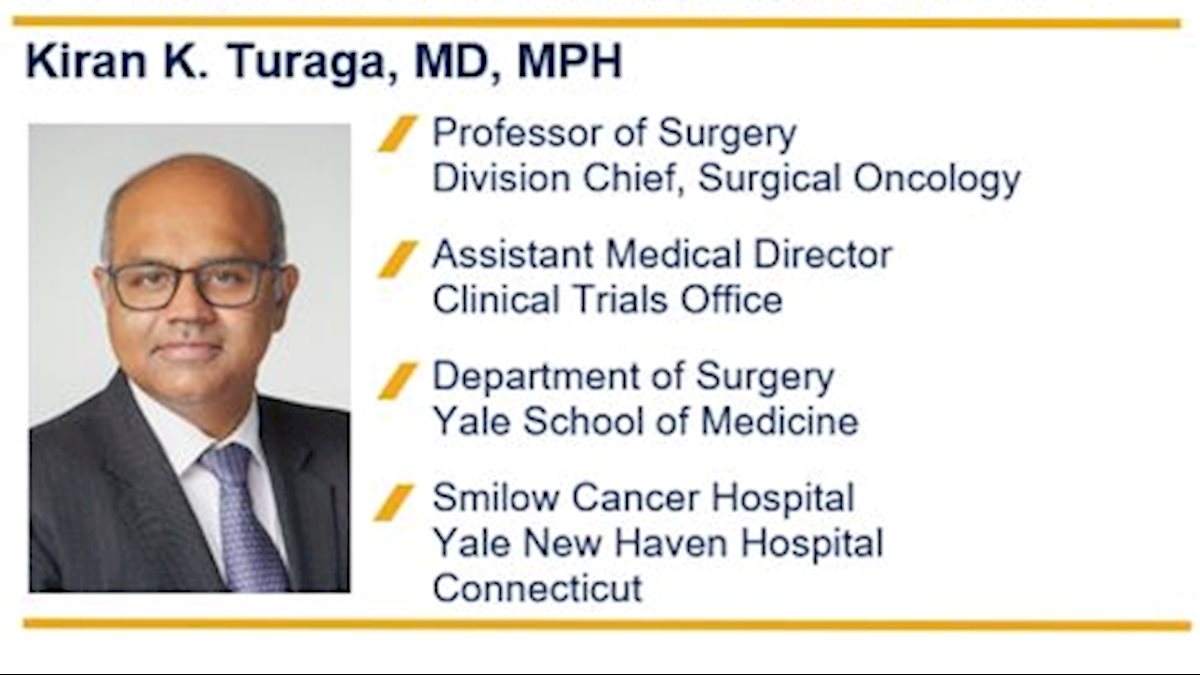 WVU Department of Surgery 2024 Donald L. Morton, MD Visiting Professor Kiran K. Turaga, MD, MPH