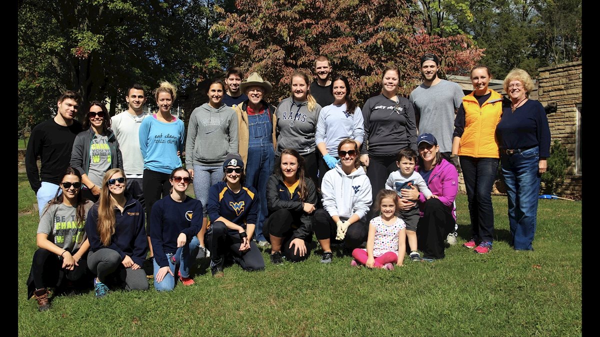 WVU Division of Physical Therapy participates  in PT Day of Service