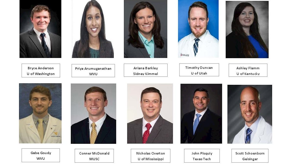 WVU Emergency Medicine proudly introduces the class of 2023