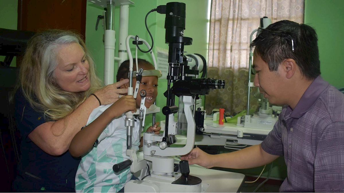 WVU Eye Institute continues to provide vital eyecare in Saint Lucia through Kids Insight 