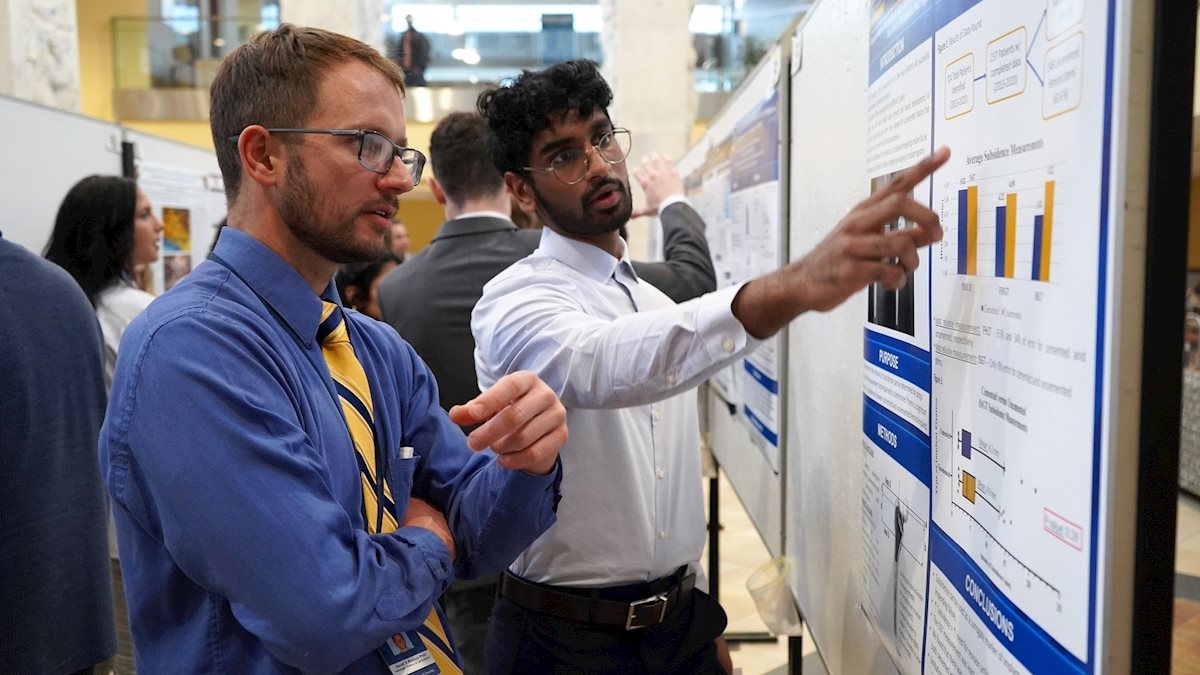 WVU Health Sciences community showcases research during Van Liere Research Conference