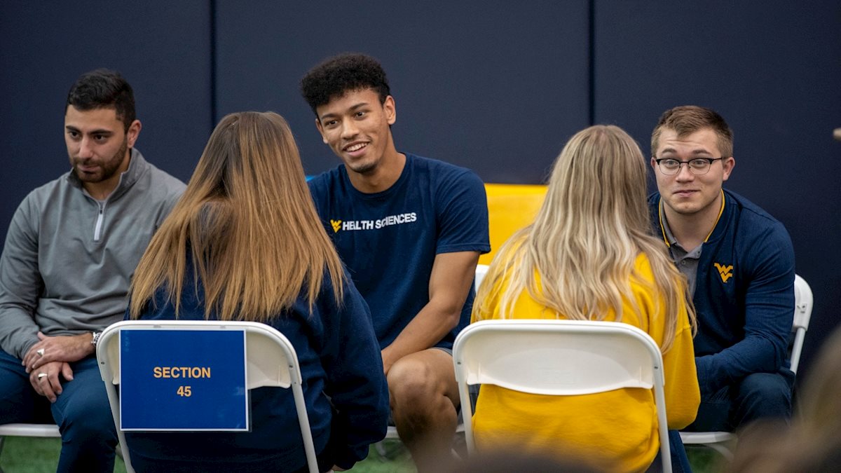 WVU Health Sciences kicks off fall interprofessional education with team-building tailgate