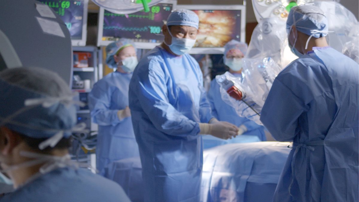 WVU Heart and Vascular Institute surgeons perform the first completely robotic-assisted aortic valve replacement, mitral valve repair, and surgical ablation for atrial fibrillation