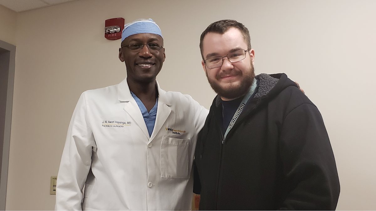 WVU Heart and Vascular Institute uses ECMO to save a young man’s life