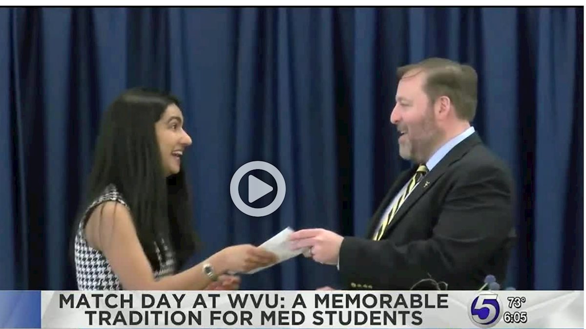 WVU in the News: WVU’s ‘Match Day’ announces residencies for med students 