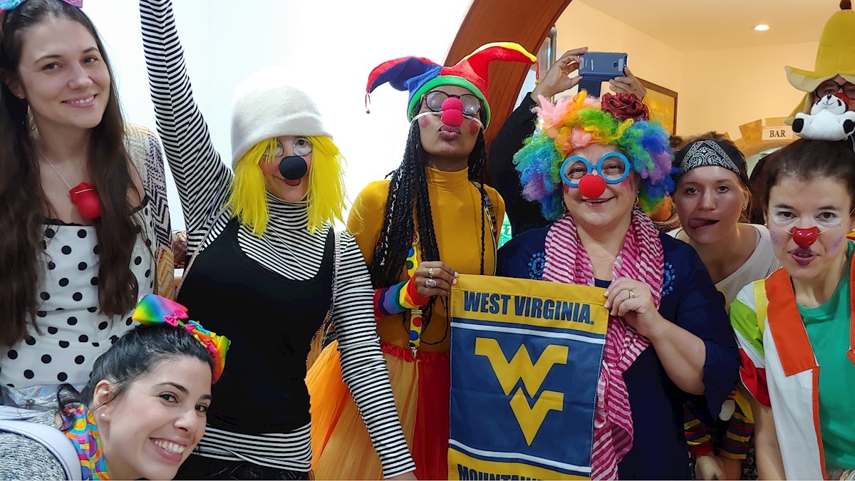 WVU medical professionals provide healing and hope through laughter on mission trip