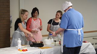WVU medical students learn healthy cooking methods to address health disparities