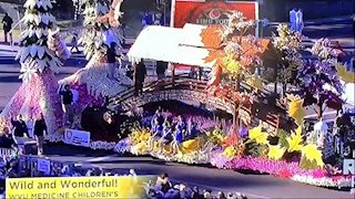 WVU Medicine Children's float adds to Rose Bowl pageantry