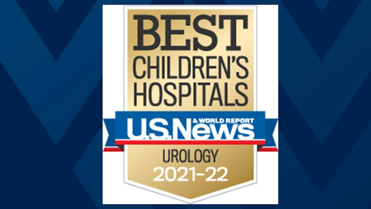 WVU Medicine Children’s named top children’s hospital in West Virginia, Pediatric Urology nationally ranked by U.S. News & World Report 